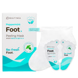 BEAUTYMOA Peppermint Foot Peeling Mask Pack