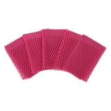 K-CORNSSIL PLA Mesh Net Scrubber (1/6/8L) 5pcs/pack (Pink/Yellow)