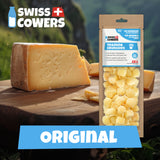 Swisscowers Training Crunchies for Small and Large Dogs, Ideal for Training, Made with 100% Swiss Milk, Lactose-free, Gluten-Free, No Preservatives - 4 Type, 30g