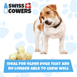 Swisscowers Training Crunchies for Small and Large Dogs, Ideal for Training, Made with 100% Swiss Milk, Lactose-free, Gluten-Free, No Preservatives - 4 Type, 30g