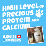 Swisscowers Training Crunchies for Small and Large Dogs, Ideal for Training, Made with 100% Swiss Milk, Lactose-free, Gluten-Free, No Preservatives - 4 Type, 30g