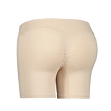 Waybe PerfectFit Boyshort Panty: Women's Underwear (Beige/Black)